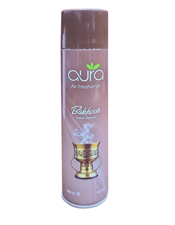 Air Freshener Bakhoor Aura 300ml – Luxurious Oud Fragrance for Home, Office & Car