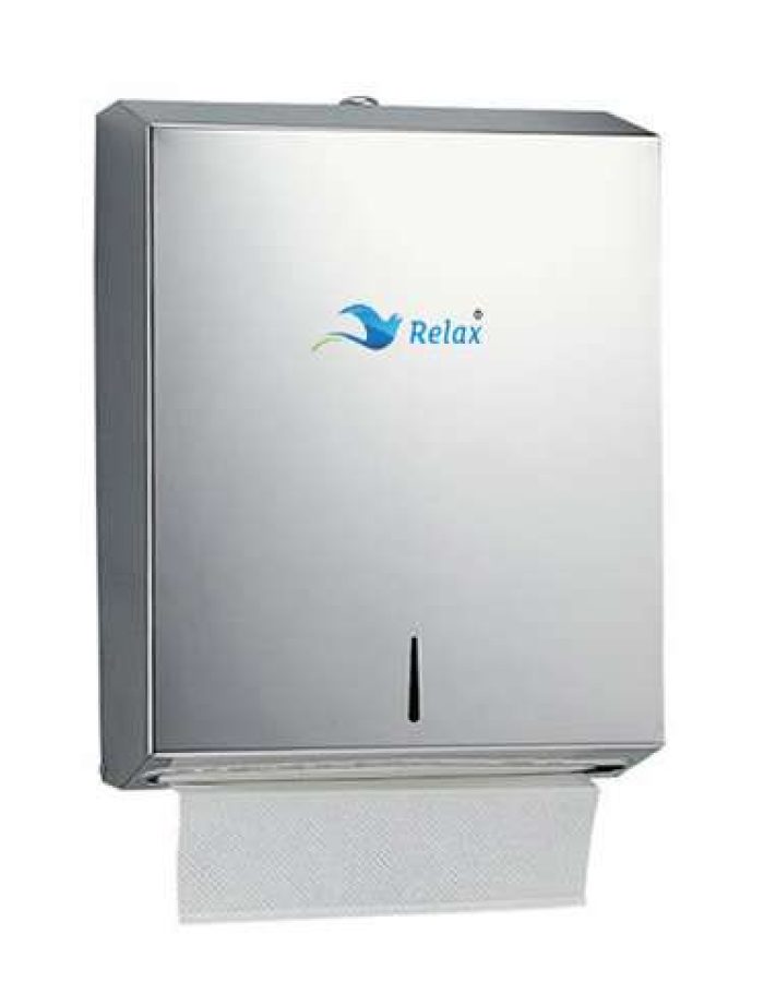 C Fold Dispenser Steel Big ( L28xW10xH37)  FS003