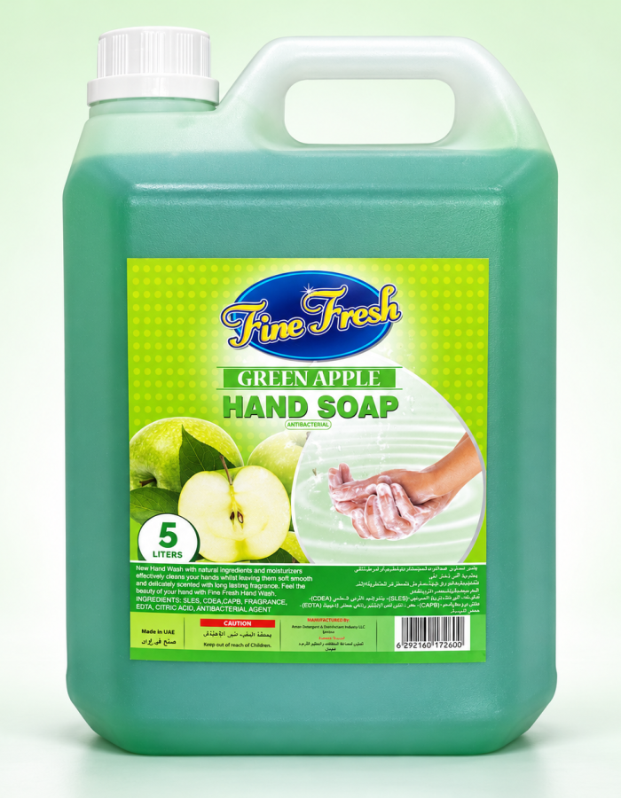 Hand Soap Green Apple FINE FRESH 5Ltr