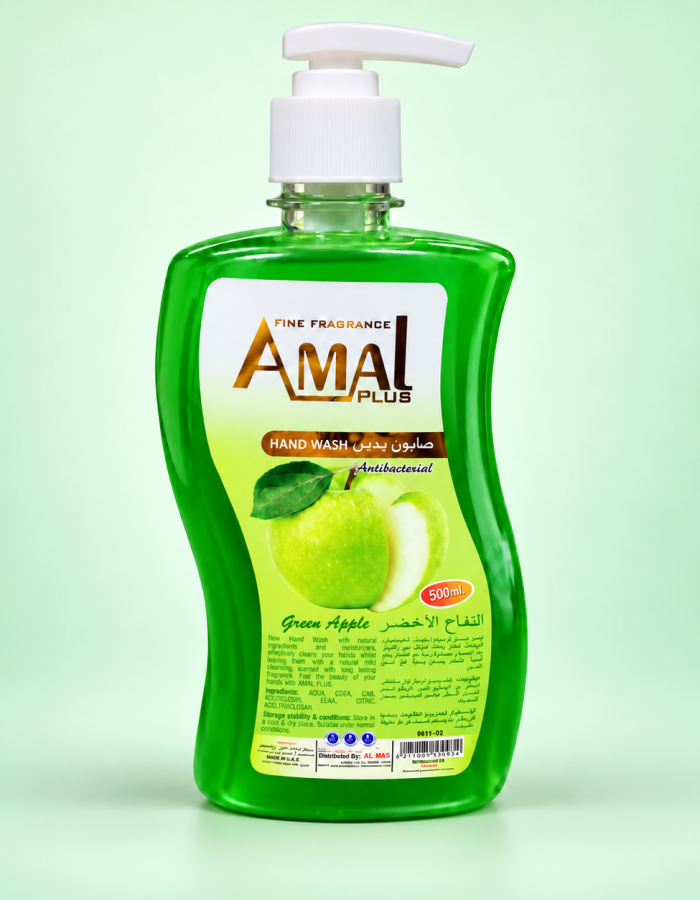 Hand Soap Green Apple AMAL Plus 500 ml