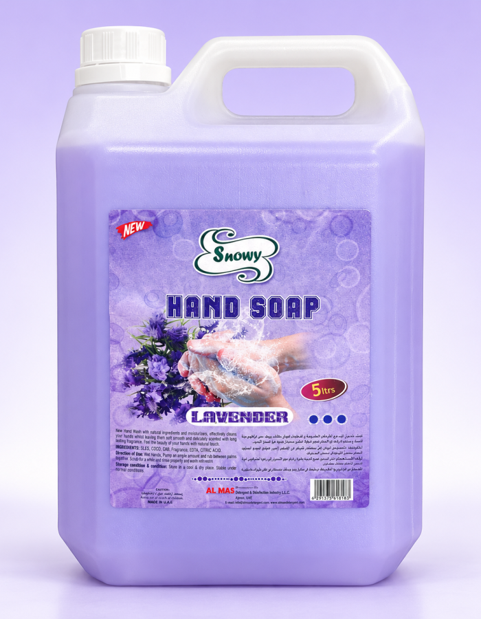 Hand Soap Lavender SNOWY 5 Ltr