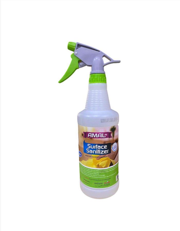 Surface Sanitizer AMAL Plus 750ml,70% Alcohol